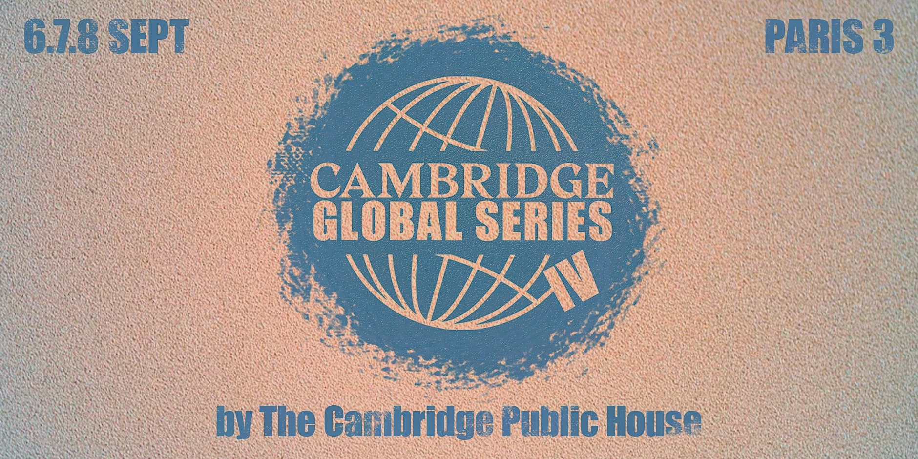 Visuel de l'event Cambridge Global Series IV