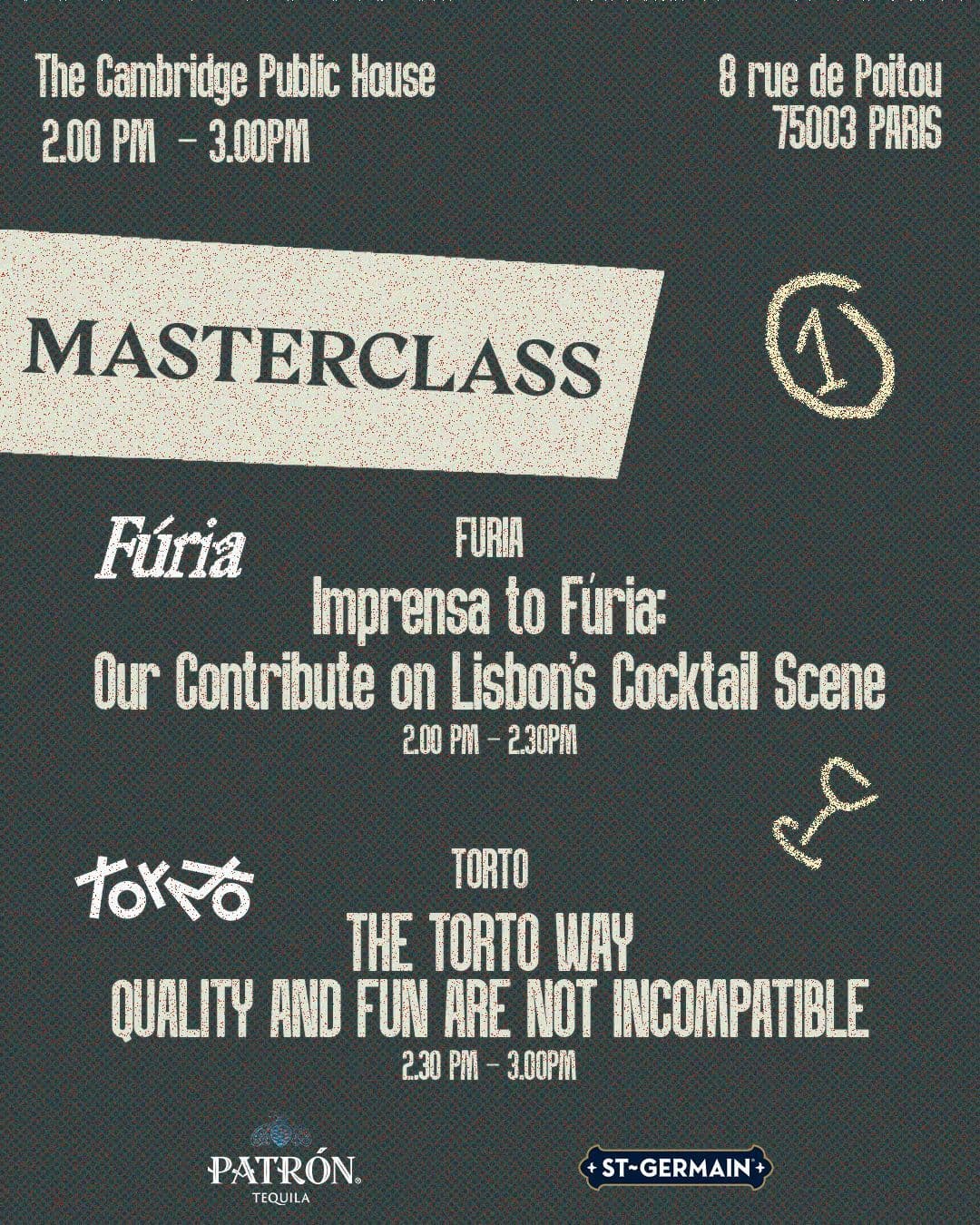 Visuel de l'event Masterclasses — la scène cocktail portugaise